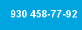 930 458-77-92